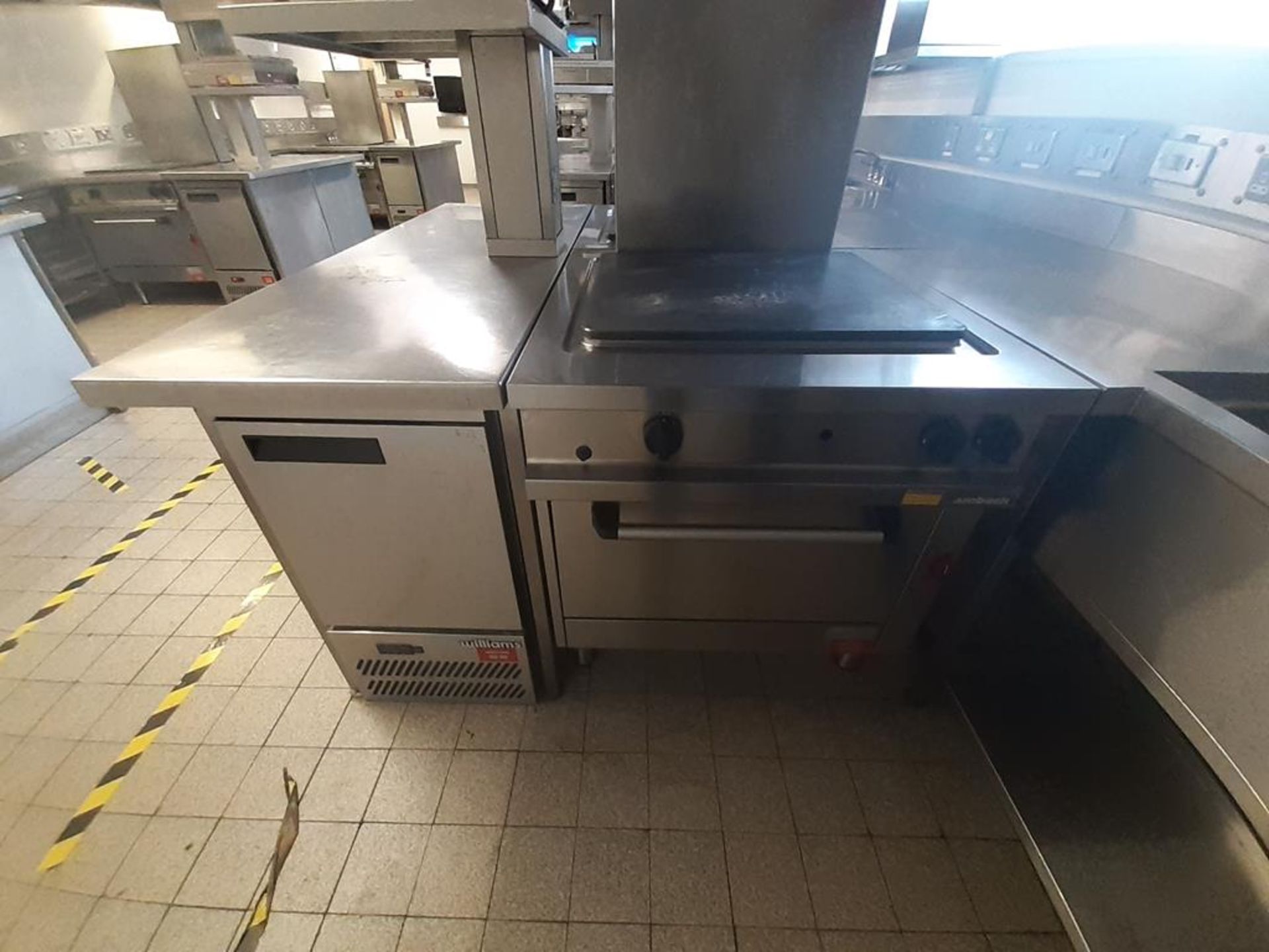 Commercial S/S Cooking Unit to include Salamander Grill, 2x Ambach Electric Range Solid Top Cookers - Image 4 of 4