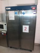 Williams HZ15 Double Door S/S Refrigerator