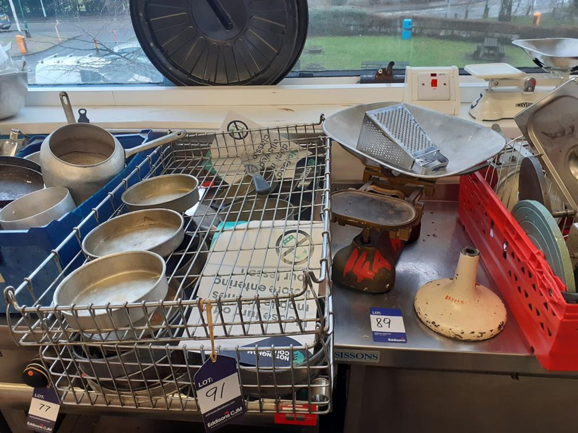 2x Serving Trolleys and Large Qty of Cookware to Inc: Pans, Trays, Pots etc. - Image 7 of 12