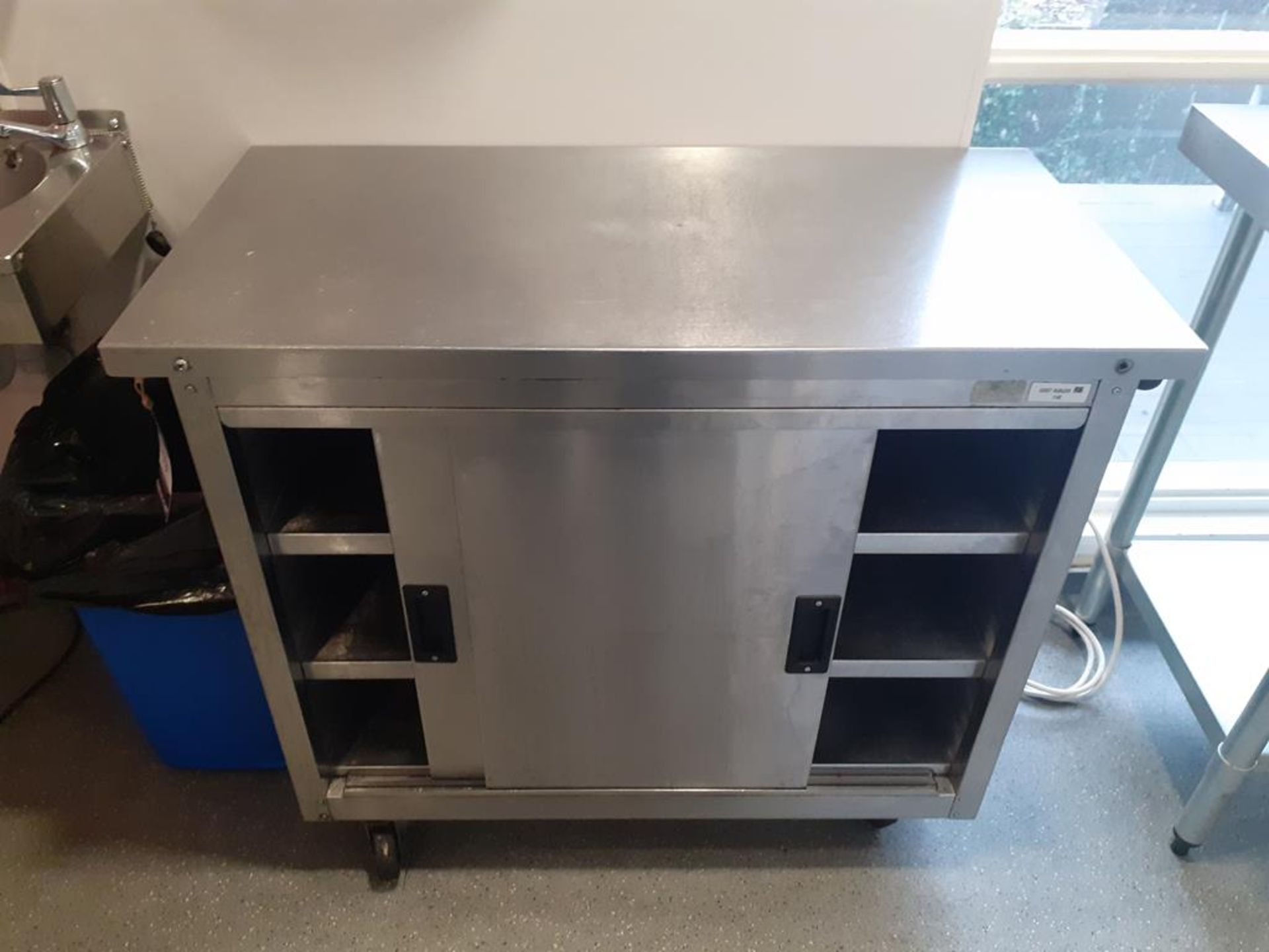 Moffat MH9 S/S Plain Top Hot Cupboard 240v.