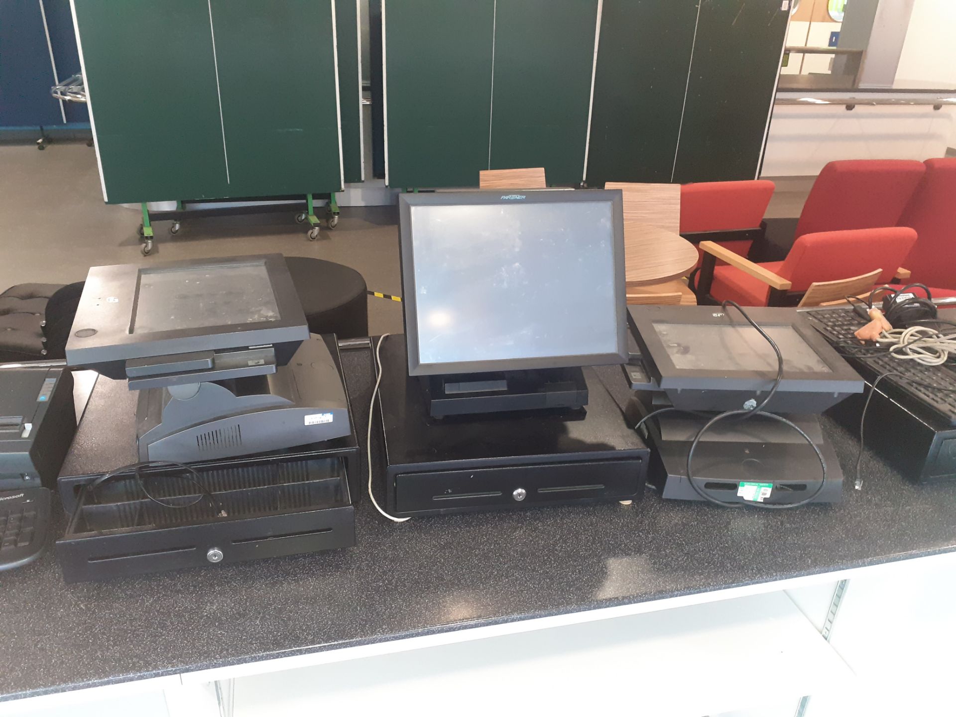 Qty of various Cash Register Till Systems, Keyboards, Cheque Printers - Image 4 of 6