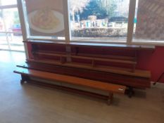 5x Evans Wooden Gym Benches