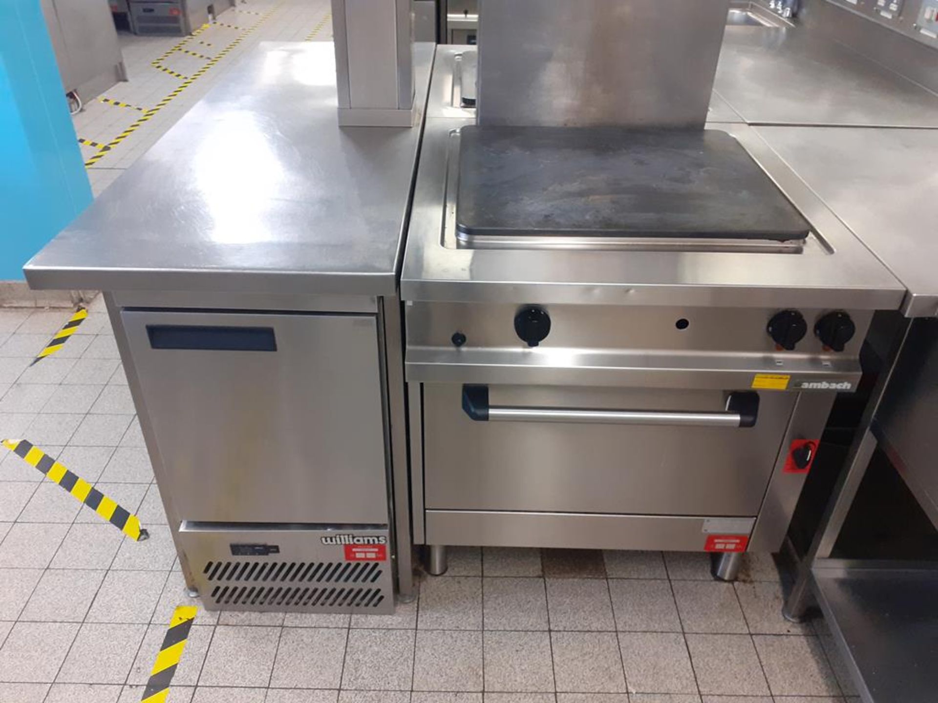 Commercial S/S Cooking Unit to include Salamander Grill, 2x Ambach Electric Range Solid Top Cookers - Image 4 of 4