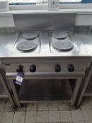 Lincat S/S Free Standing Electric Range 4 Burner Cooker