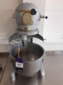 Hobart A200 Dough Mixer with 2 Bowls and 3 Attachments, 240v