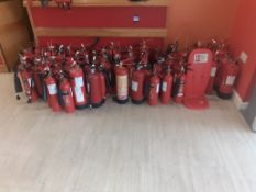 Qty of various Fire Extinguishers