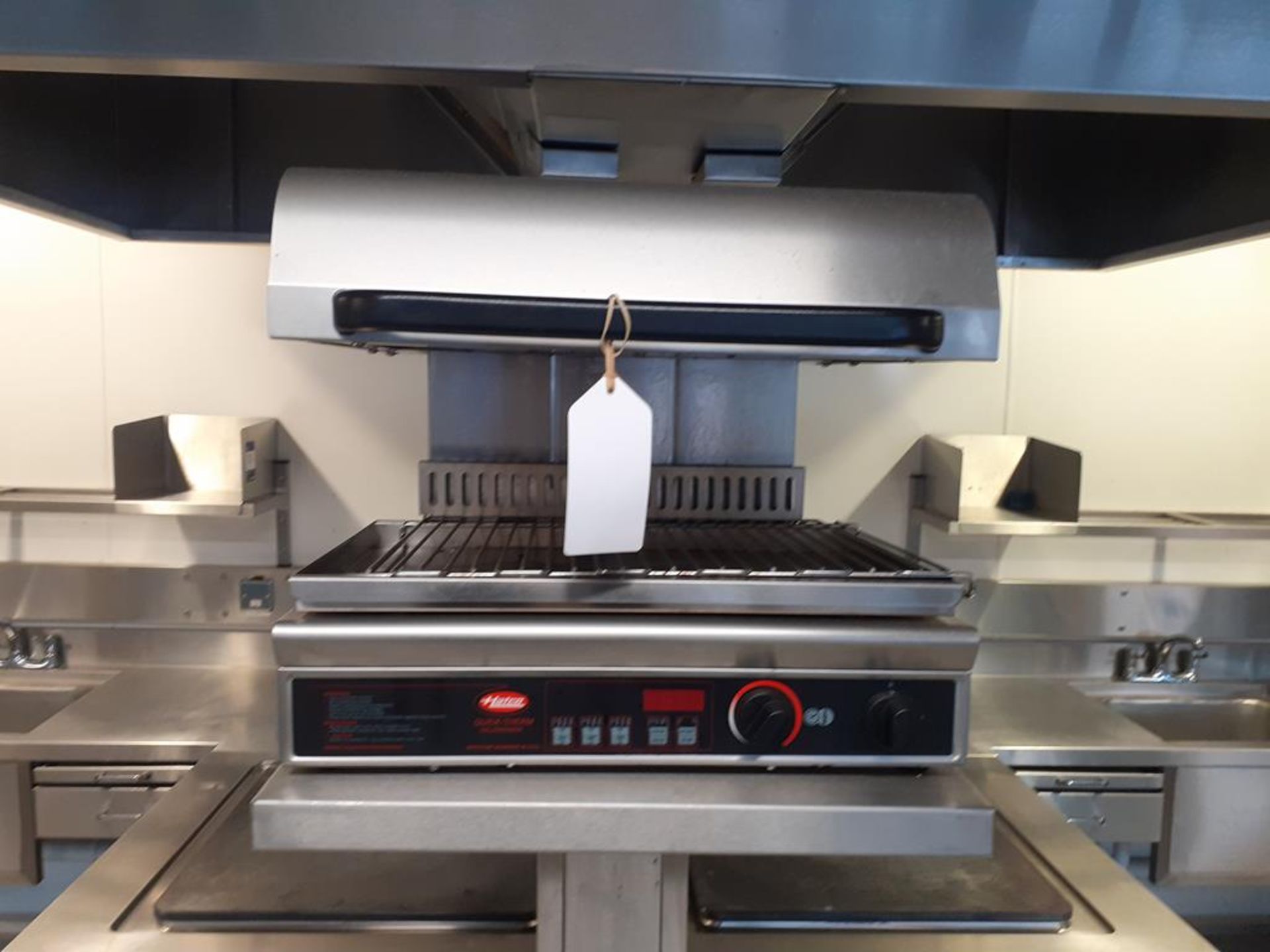 Commercial S/S Cooking Unit to include Salamander Grill, 2x Ambach Electric Range Solid Top Cookers - Image 2 of 4