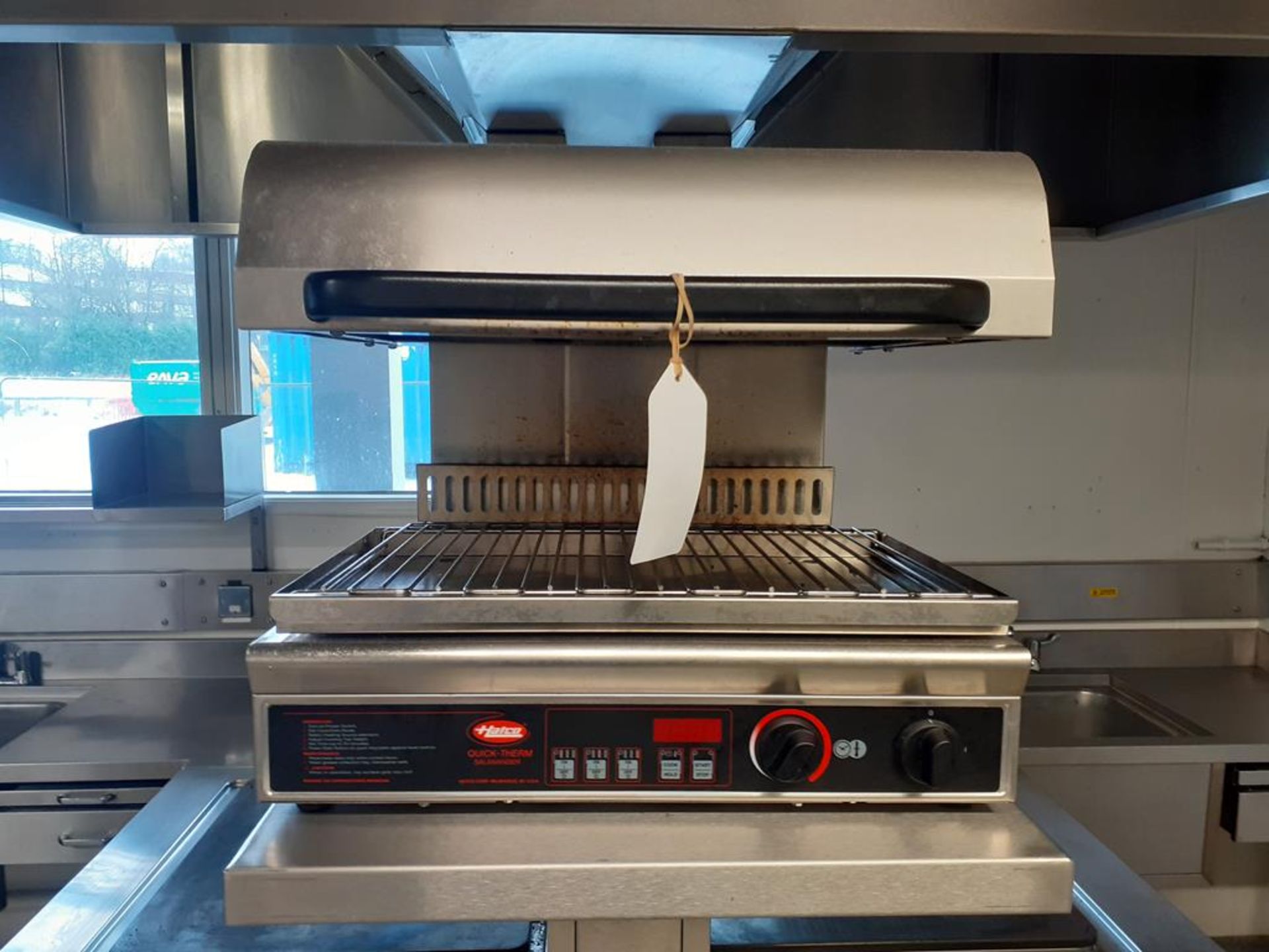 Commercial S/S Cooking Unit to include Salamander Grill, 2x Ambach Electric Range Solid Top Cookers - Image 2 of 4