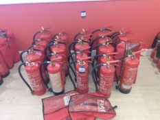 25x Water Fire Extinguishers