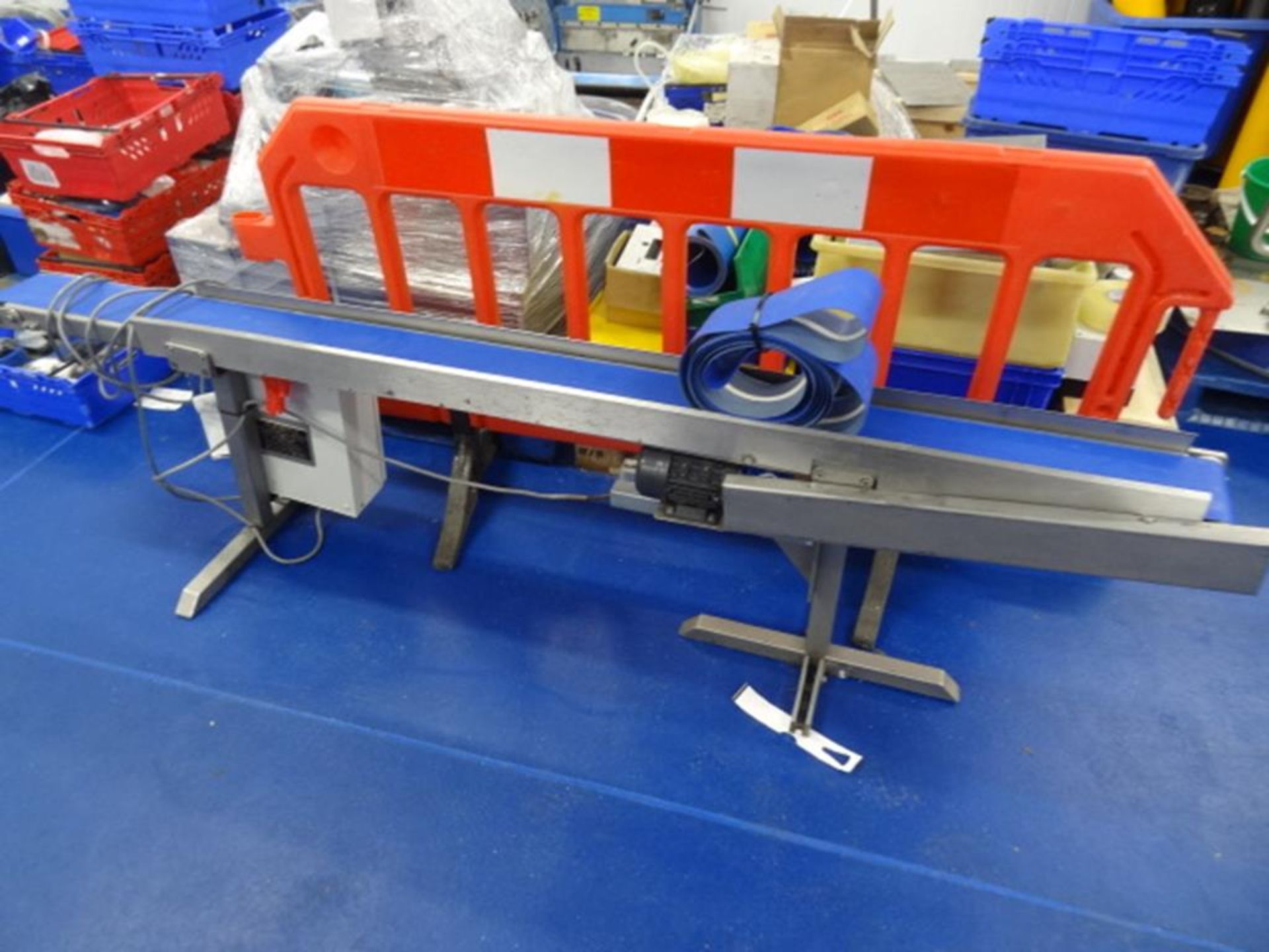 SS Variable speed conveyor