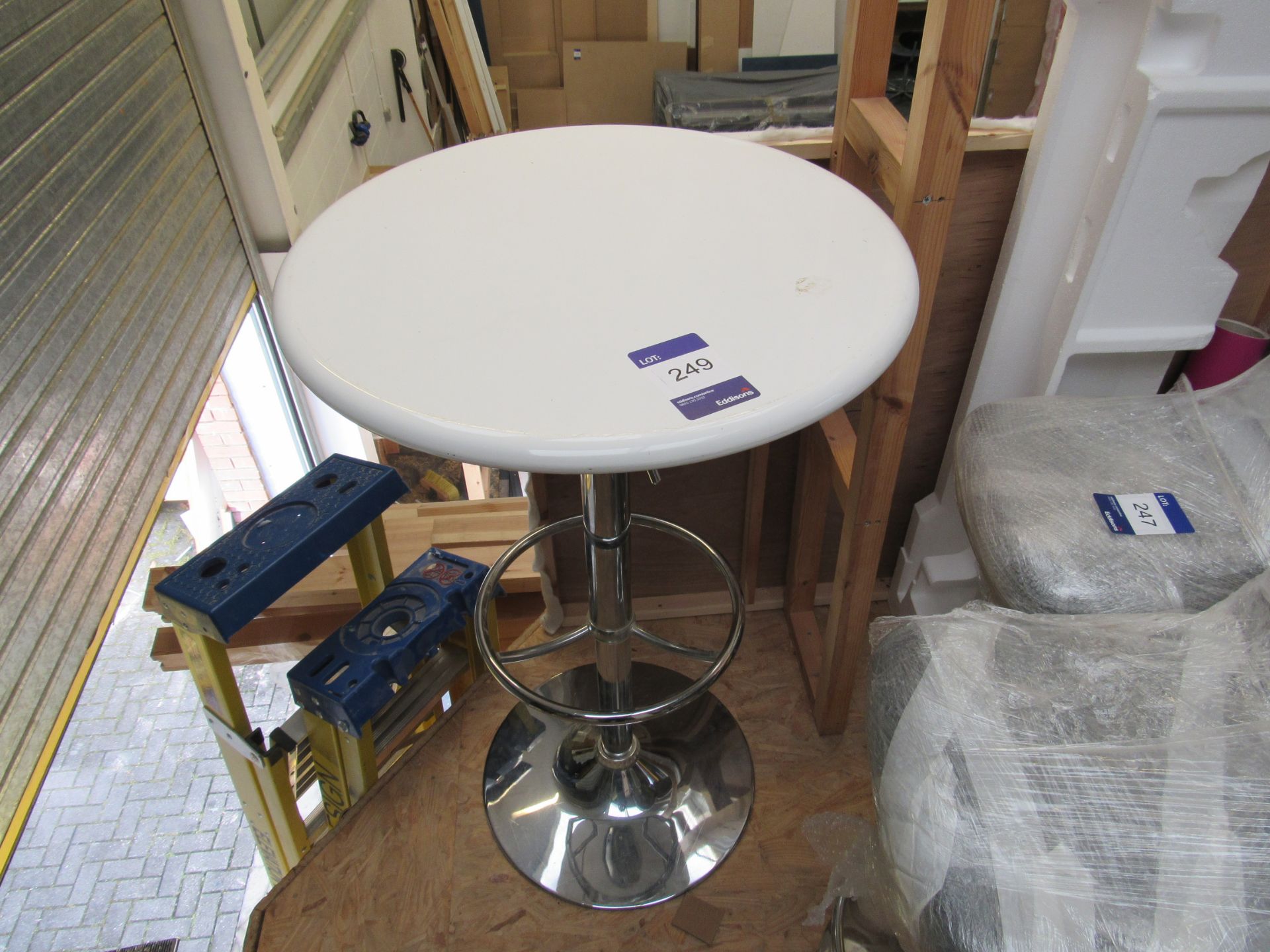 19 various Stools and chairs with 2 tables – Locat - Image 5 of 7