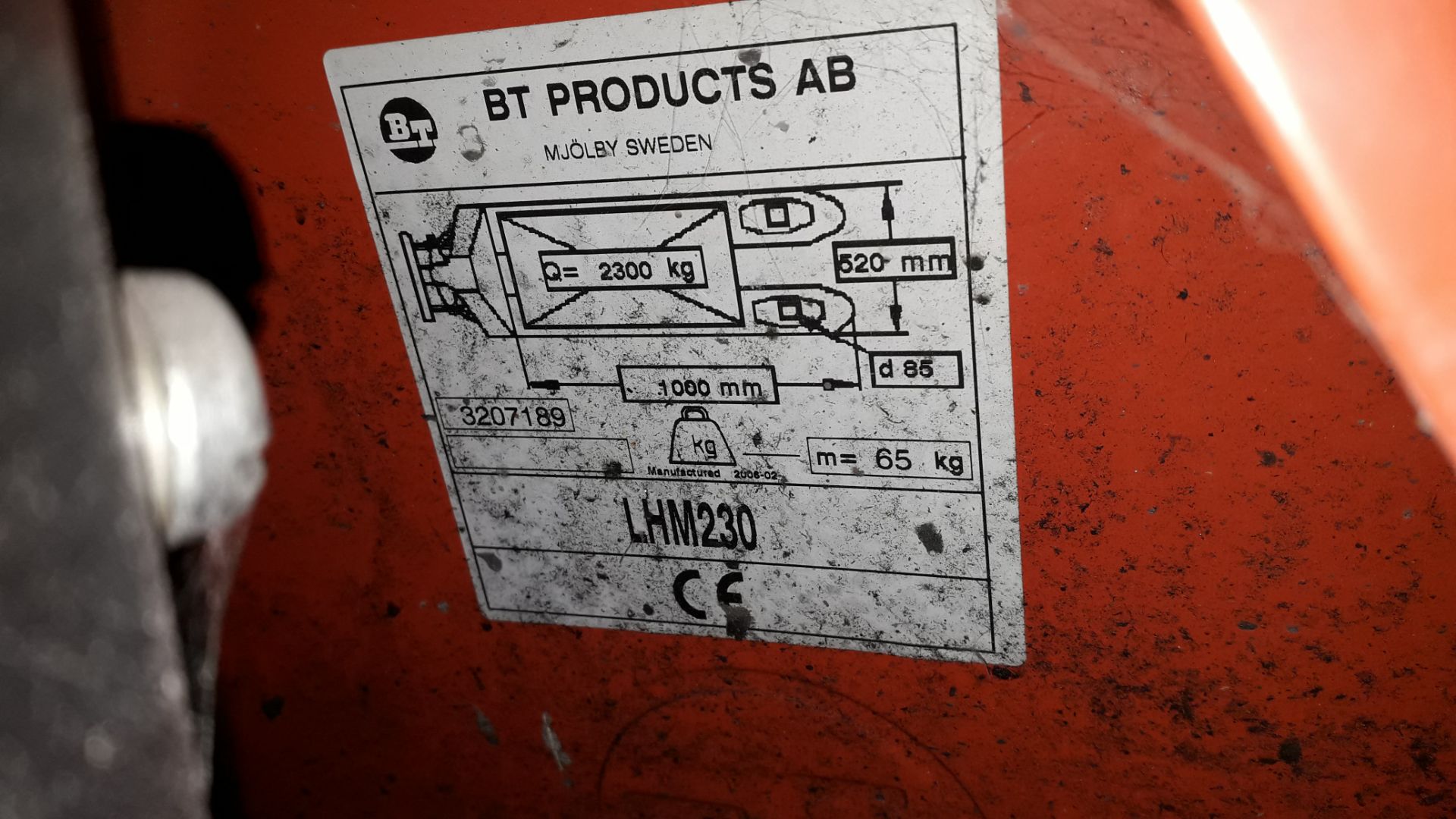 Rolatruc LHM230 2,300KG Pallet Truck - Image 3 of 3