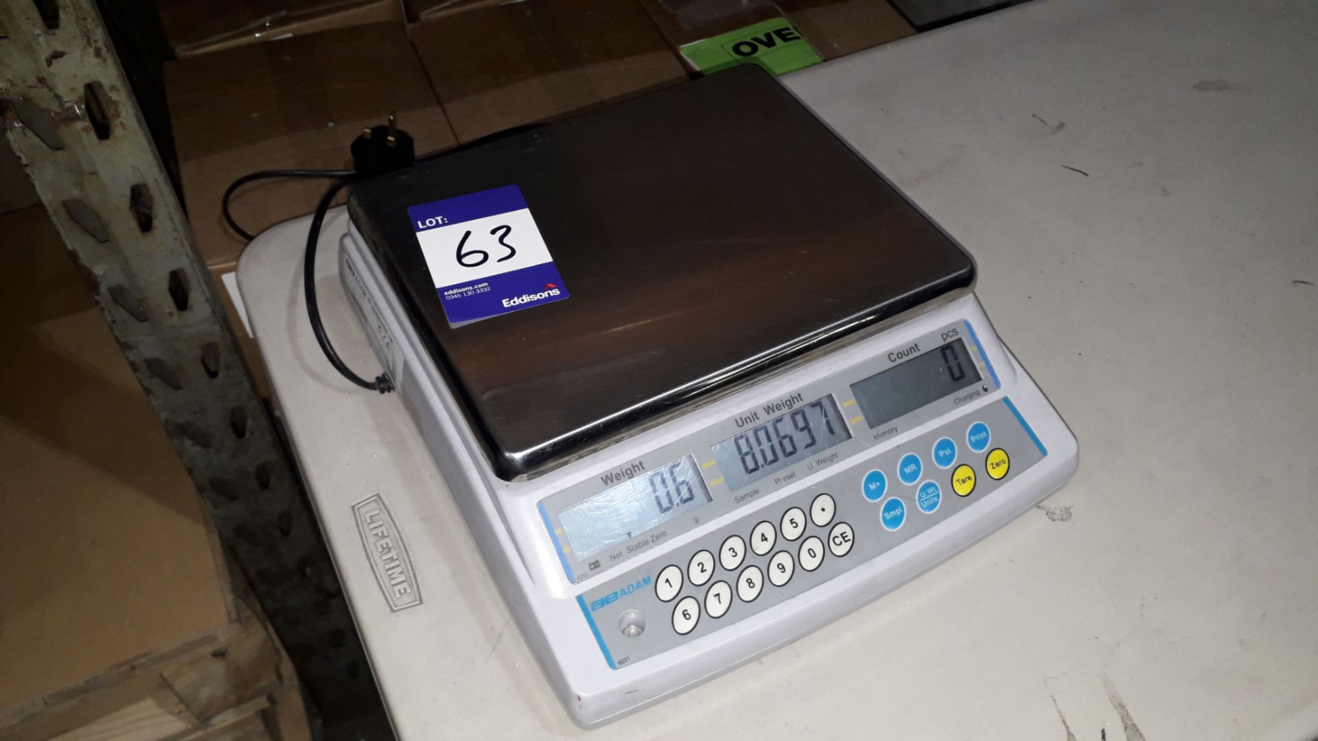 Adam Equipment CBC 8Kg Digital Counting Scale