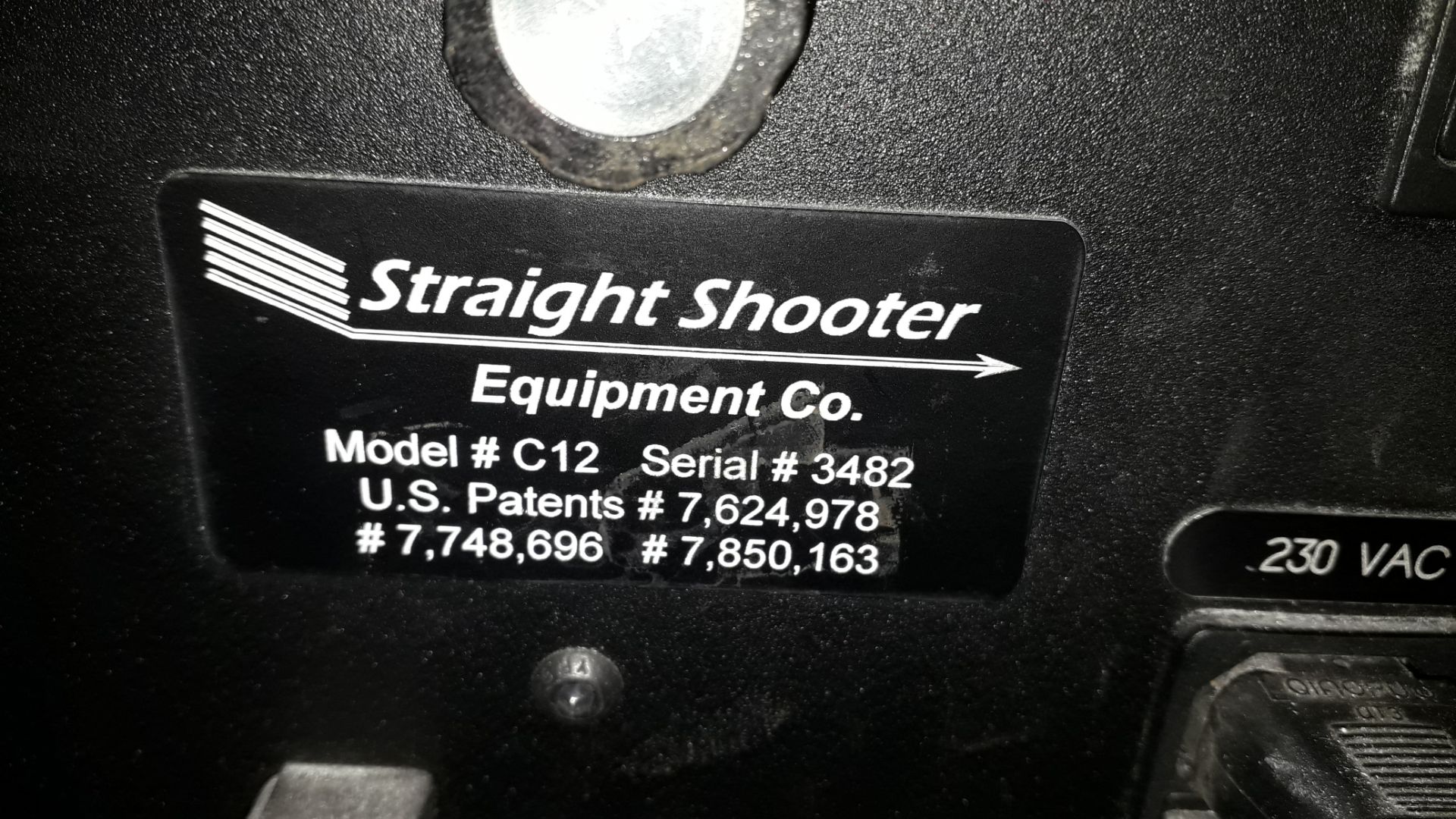 Straight Shooter C12 Friction Feeder, Serial Number 3482 - Image 4 of 4