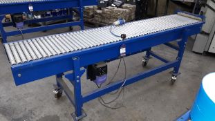 Unbadged Powered Roller Conveyor 2,400 x 400mm