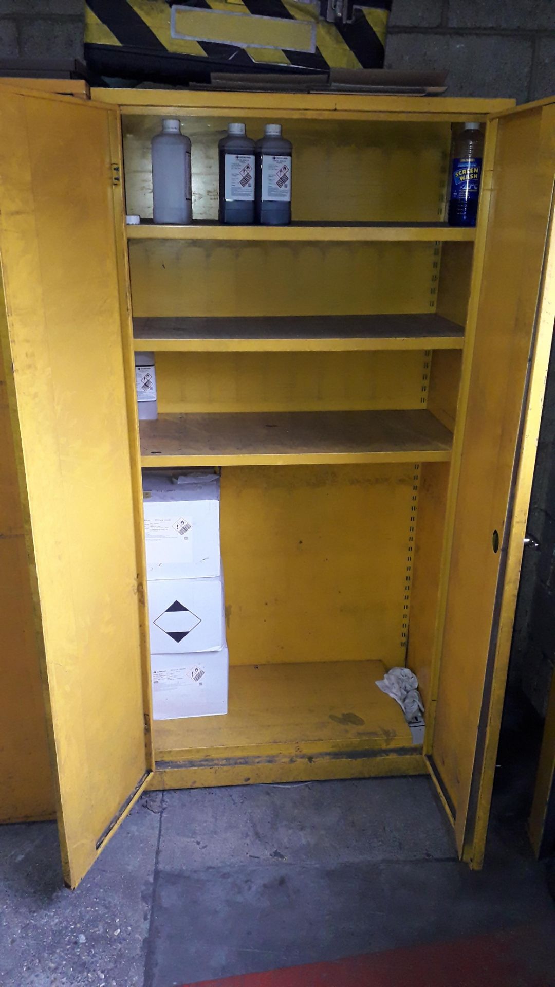 Steel Chemicals Cabinet, 1,800mm - Image 2 of 2