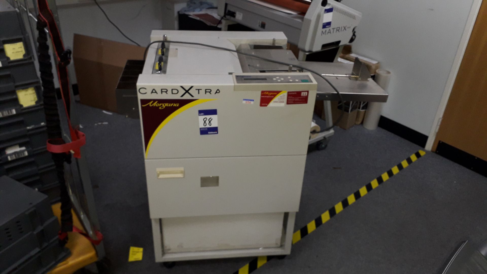 Morgana Card Xtra CT620 EXA Auto Cutter Serial Number 13638
