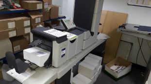 Neopost DS86 Envelope Inserting machine Serial Number 15FH1265 with Feeder & Stacker Units