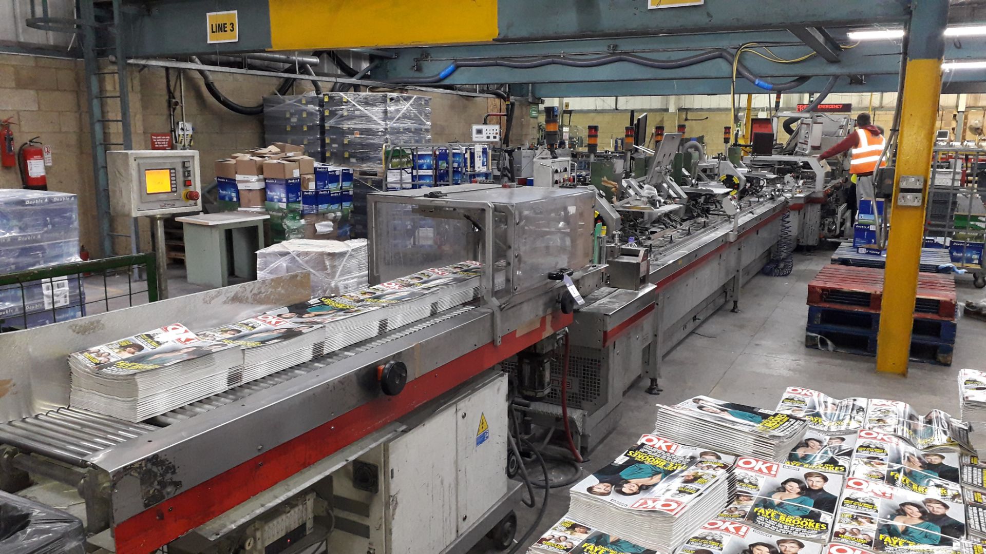 Line 1 - Sitma 1150FW Poly Wrapping Line, 81,126,9