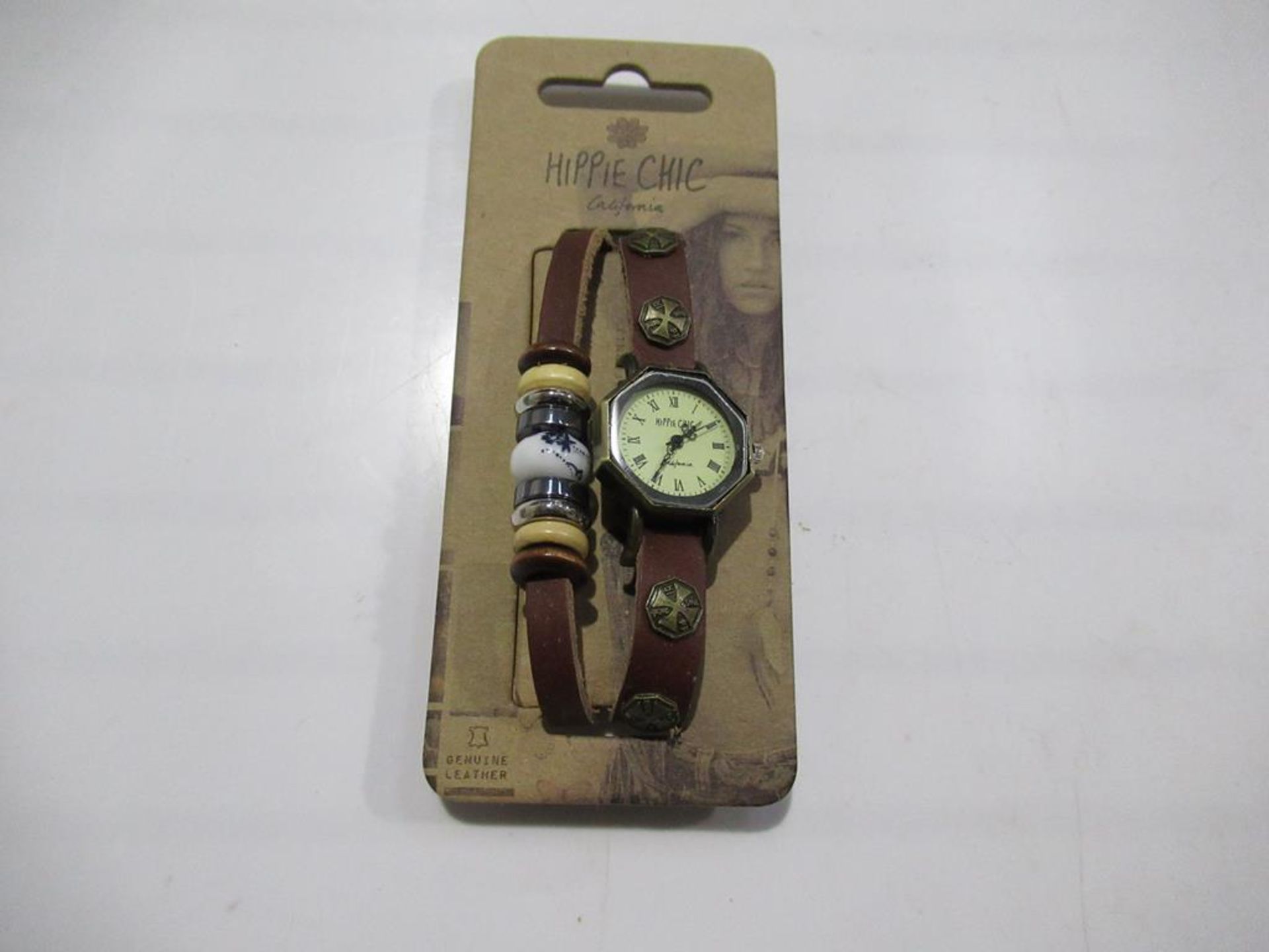 A box of Hippie Chic 'Indie Watch Tan' watches - Image 2 of 3