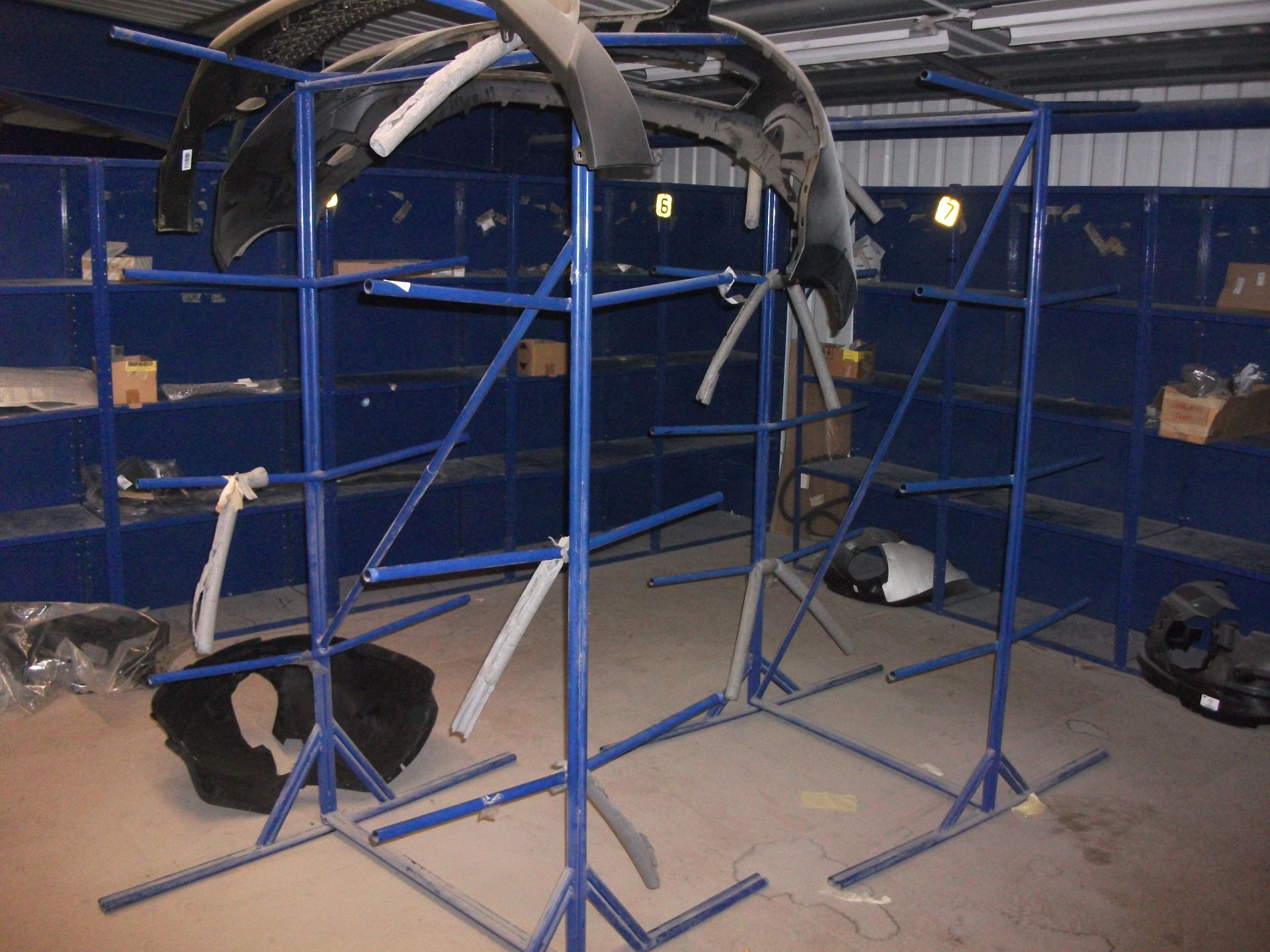Contents and various racking to under mezzanine storage area and on mezzanine - Image 4 of 9