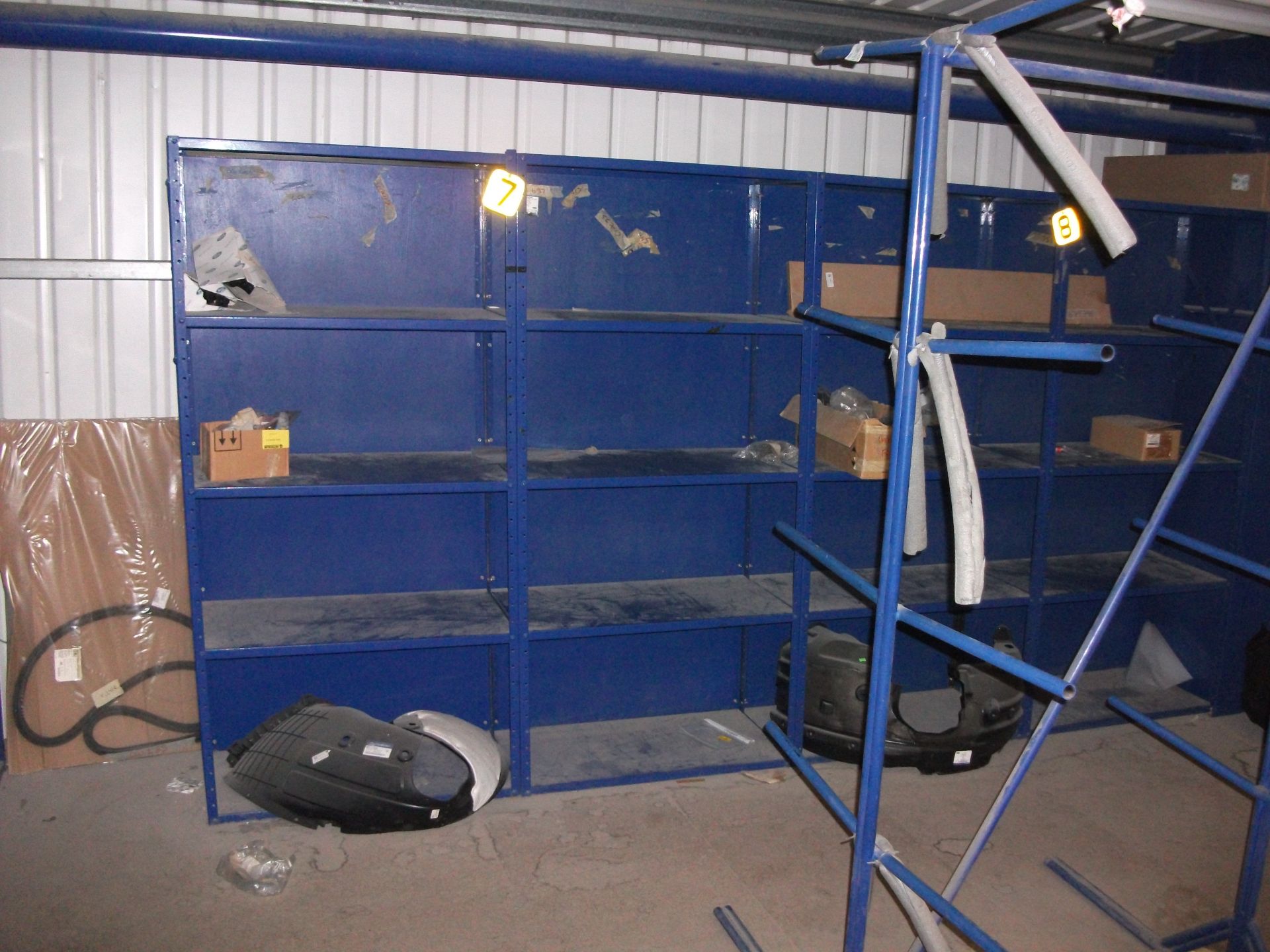 Contents and various racking to under mezzanine storage area and on mezzanine - Image 6 of 9
