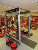 A Maxrack 3D Multifunction Smith Exercise Frame