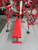 An Unbranded Weight Bench for use with plates