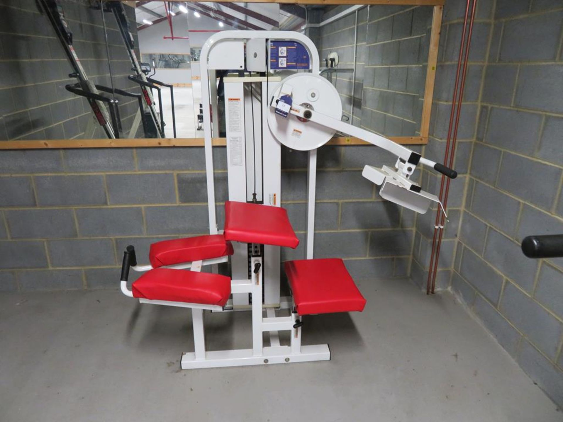 A Paramount Model 1300 Glute Exercising machine