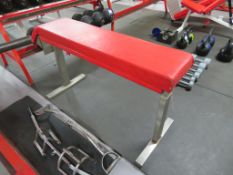 An Adjustable Exercise Bench Unbranded