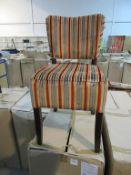 2x Memphis Dining Chairs (Gitana Grace Sugar)