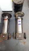 2 x Grundfos CRE16-30 pumps