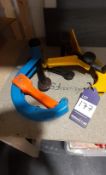 2 various Rems plastic Pipe Cutters & Clamp