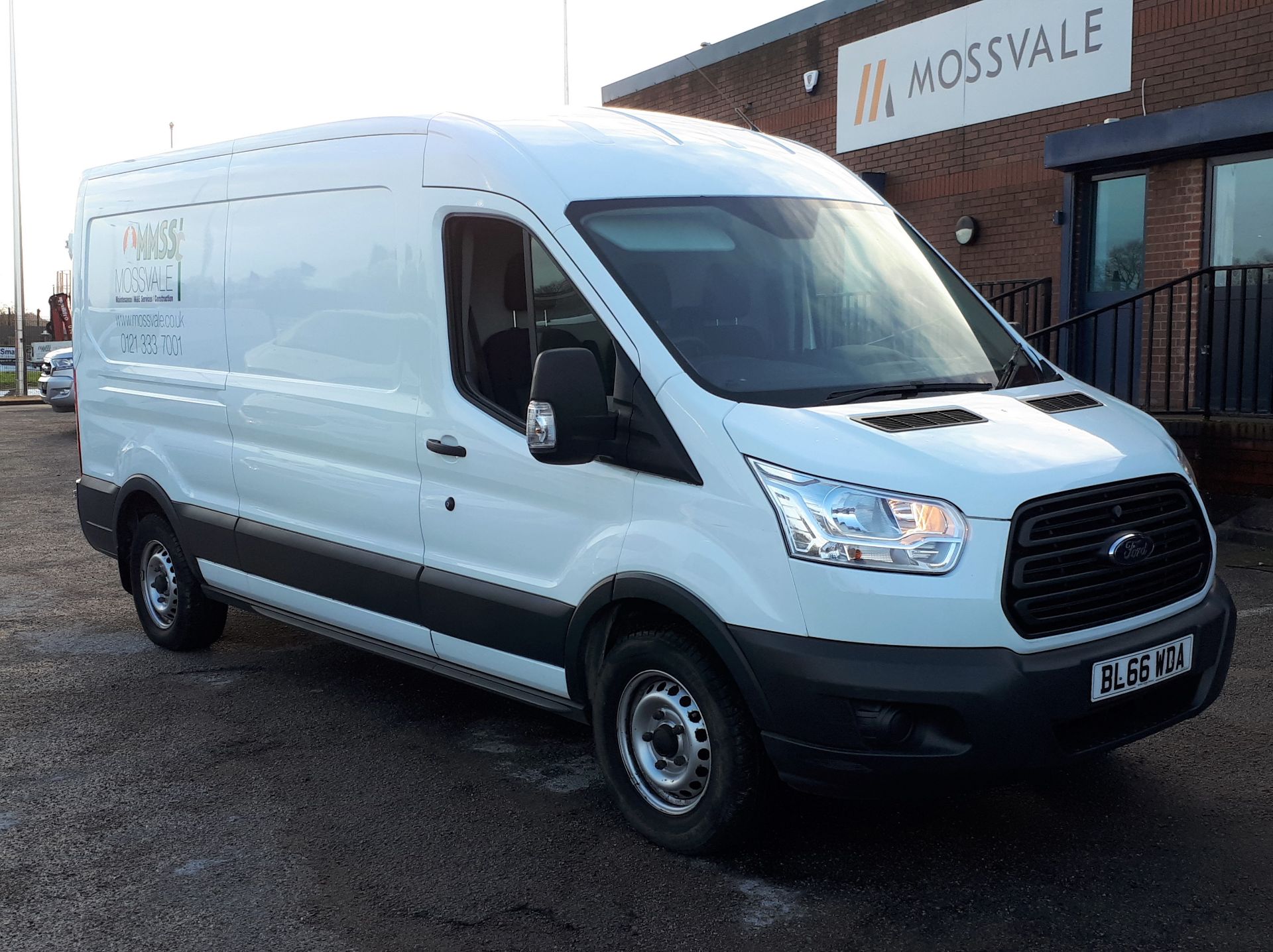 Ford Transit LWB Panel Van, customised as a dry riser van, including pump and tank, Registration