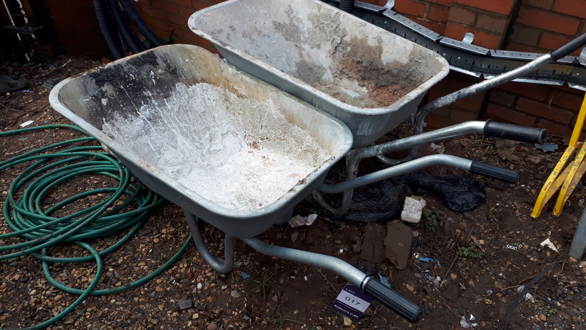 2 x Various wheel barrows