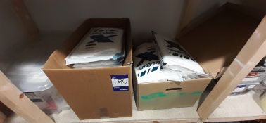 Quantity of various Disposable Overalls to boxes