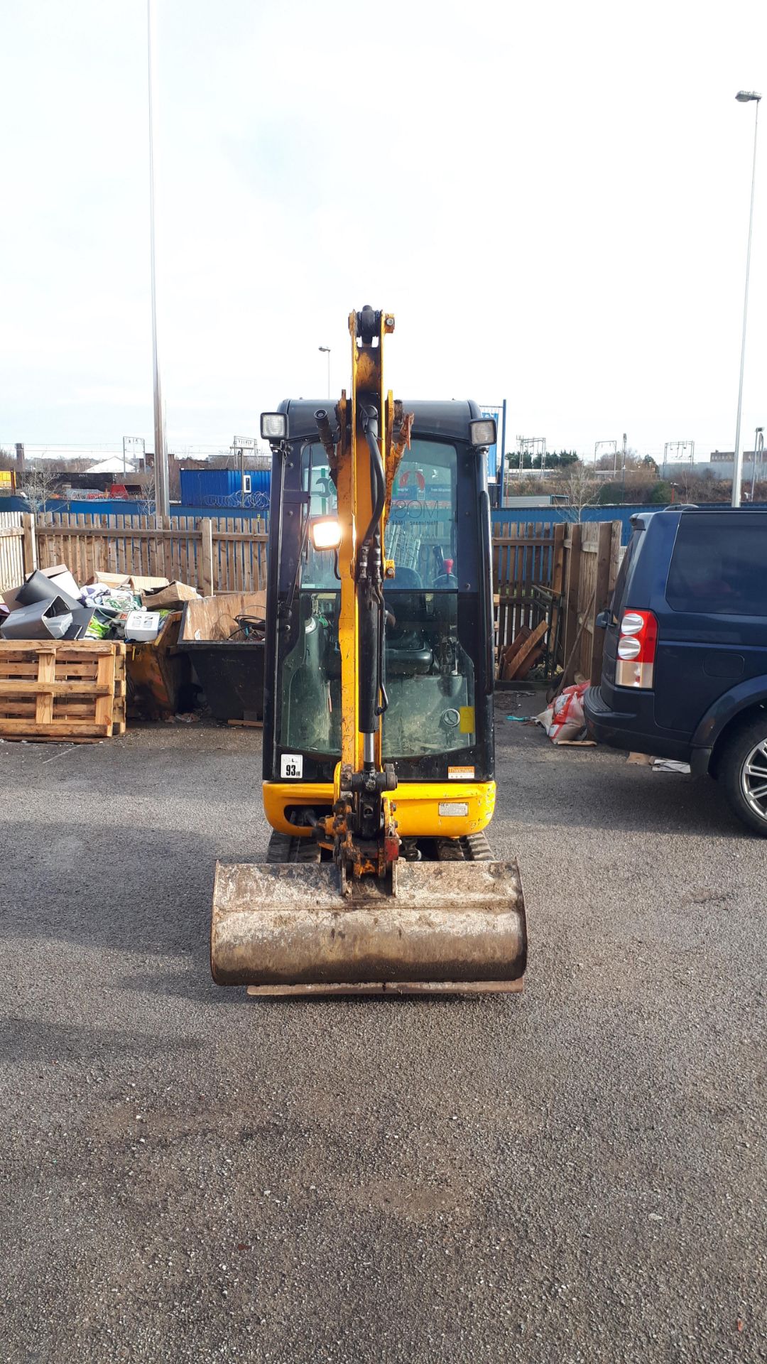 JCB 8014 Cab Mini Excavator, with mechanical quick hitch & ditch buckets, Year 2017, Hours 1,050. - Image 6 of 14