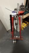 F4P Pipe Bender with 3 various formers & attached pipe vices