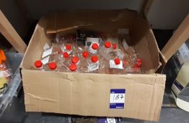 Quantity of screwtop clear Bottles to box