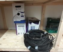 3 x Boxes of various CAT cabling