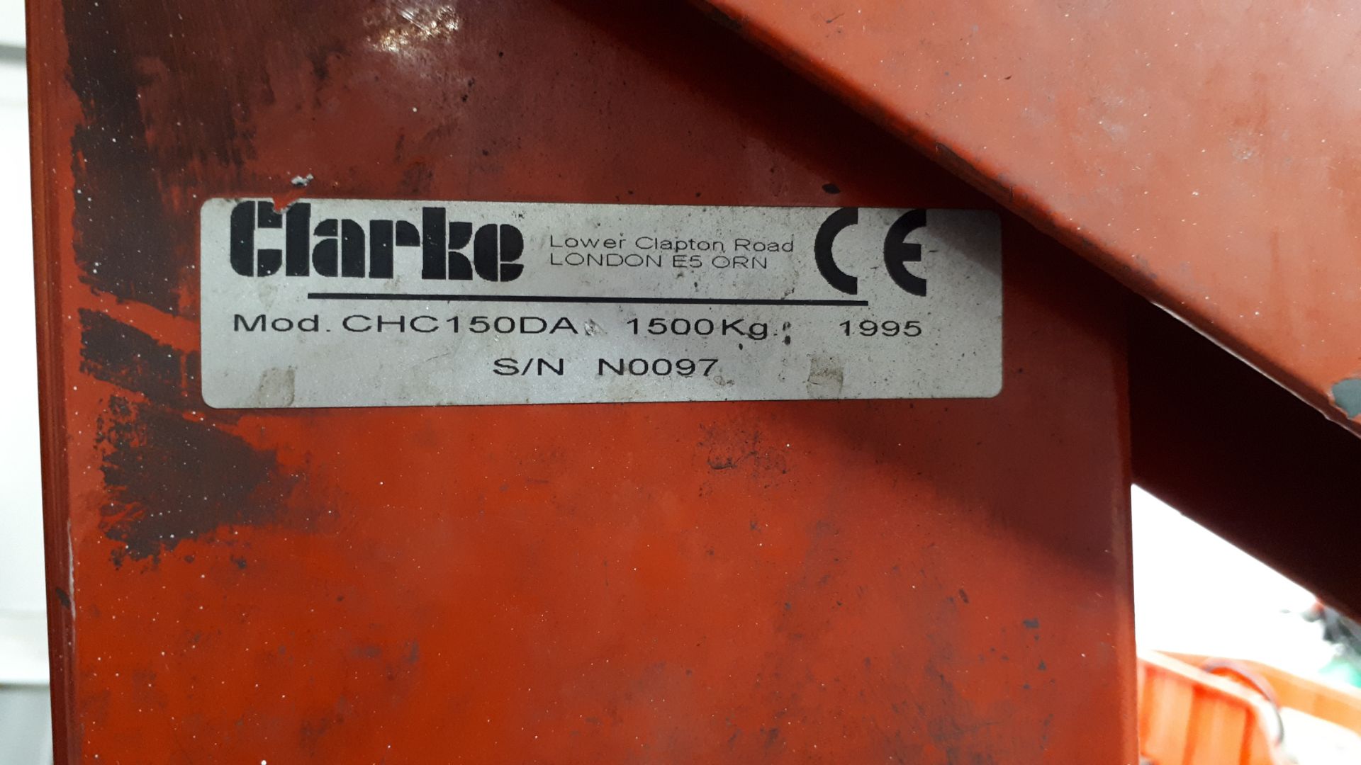 Clarke Strong Arm CHC150DN folding crane - Image 3 of 3