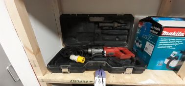 Milwaukee DD2-160 XE 110v Hammer Drill in case