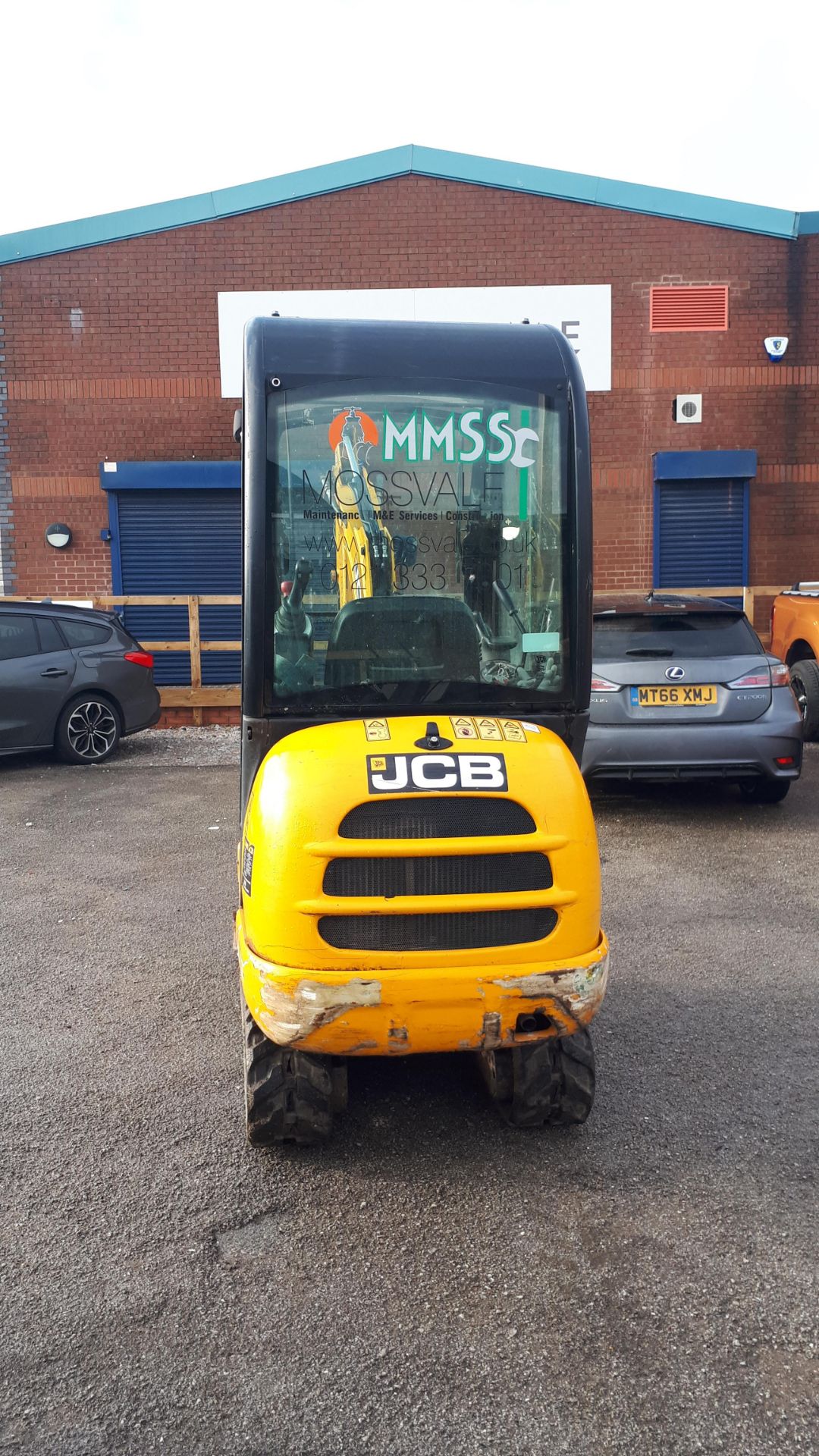 JCB 8014 Cab Mini Excavator, with mechanical quick hitch & ditch buckets, Year 2017, Hours 1,050. - Image 3 of 14