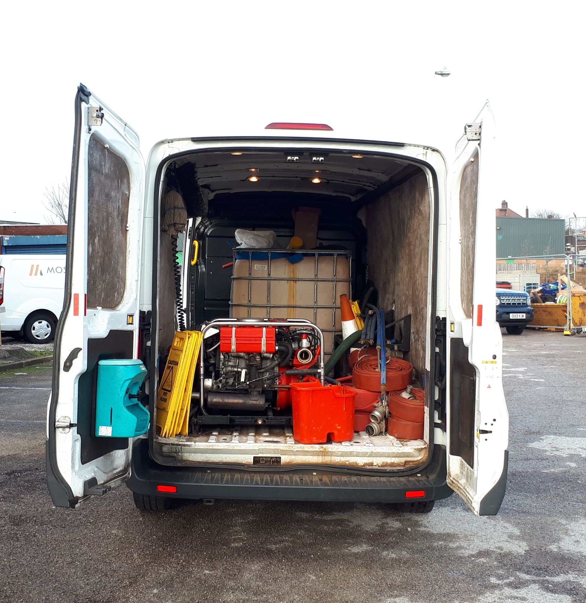 Ford Transit LWB Panel Van, customised as a dry riser van, including pump and tank, Registration - Image 13 of 26