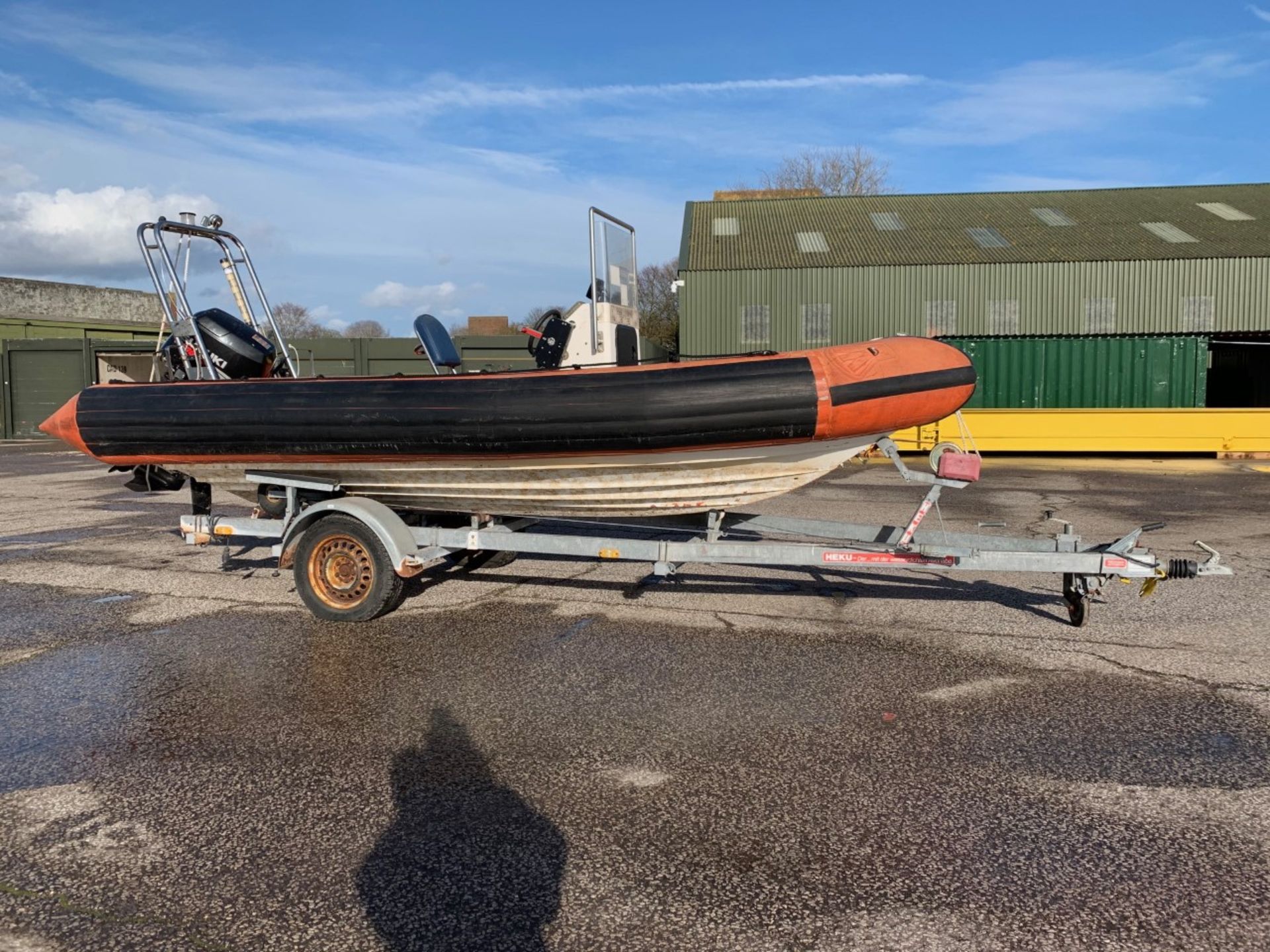 Avon SR5.4 Rib with Trailer