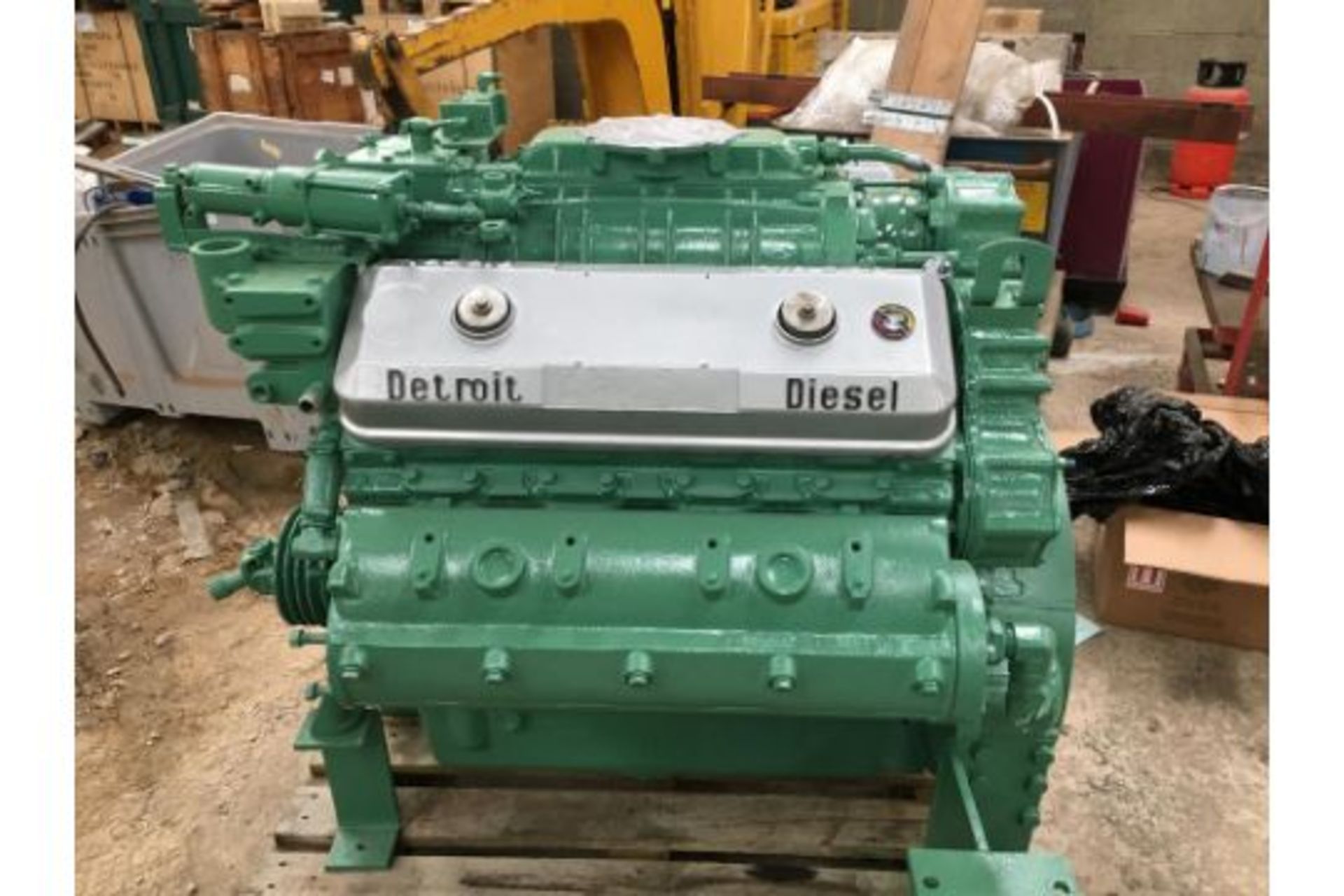 GM Detroit 8V71 Marine Diesel Engine Ex Standby - Image 3 of 4