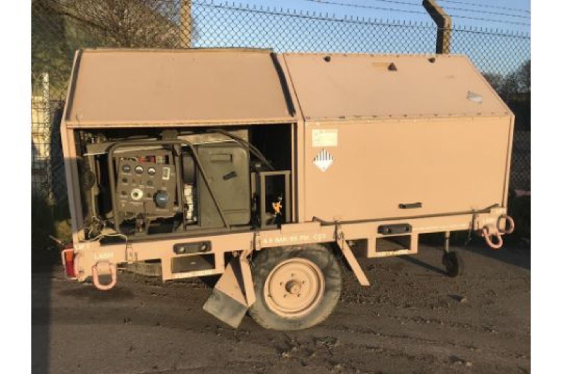 Trailer Mounted Diesel Generators 2x Hatz 1B 2.5Kva Ex Standby - Image 7 of 7