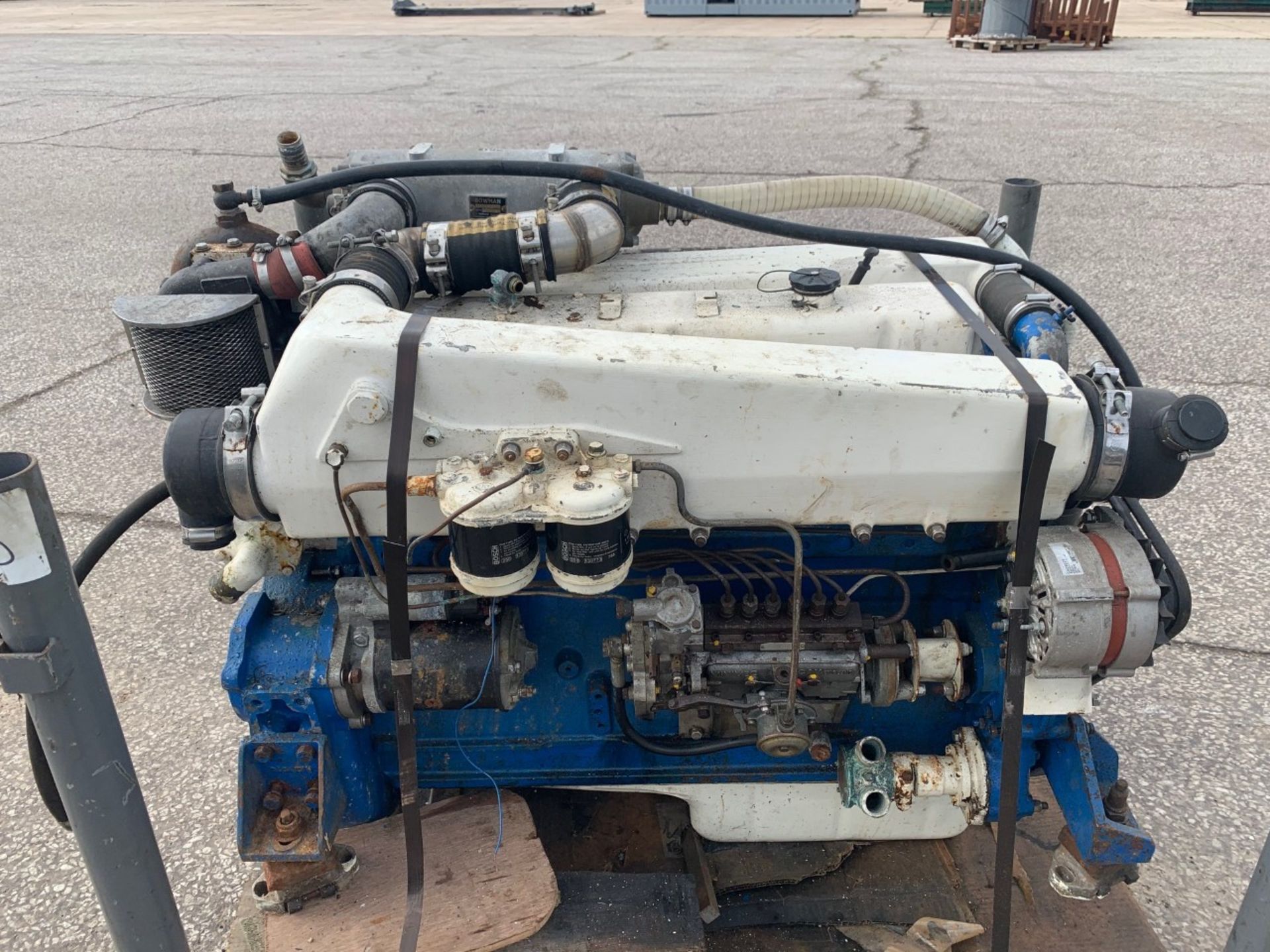 Leyland 6TM 6Cyl Turbo 200Hp marine engine used