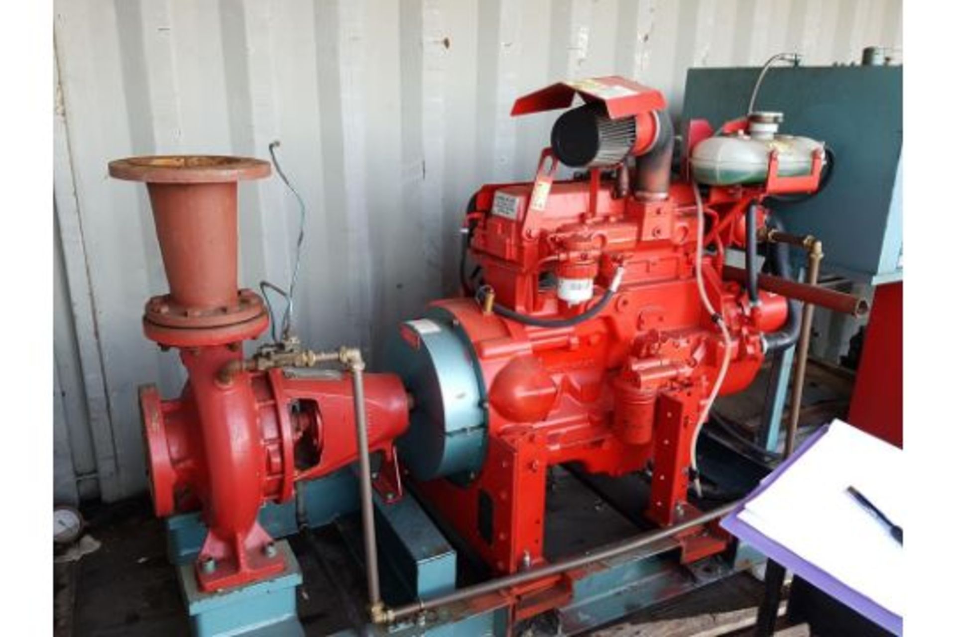 John Deere 4045 Diesel Fire Pump, Ex Standby - Image 5 of 7