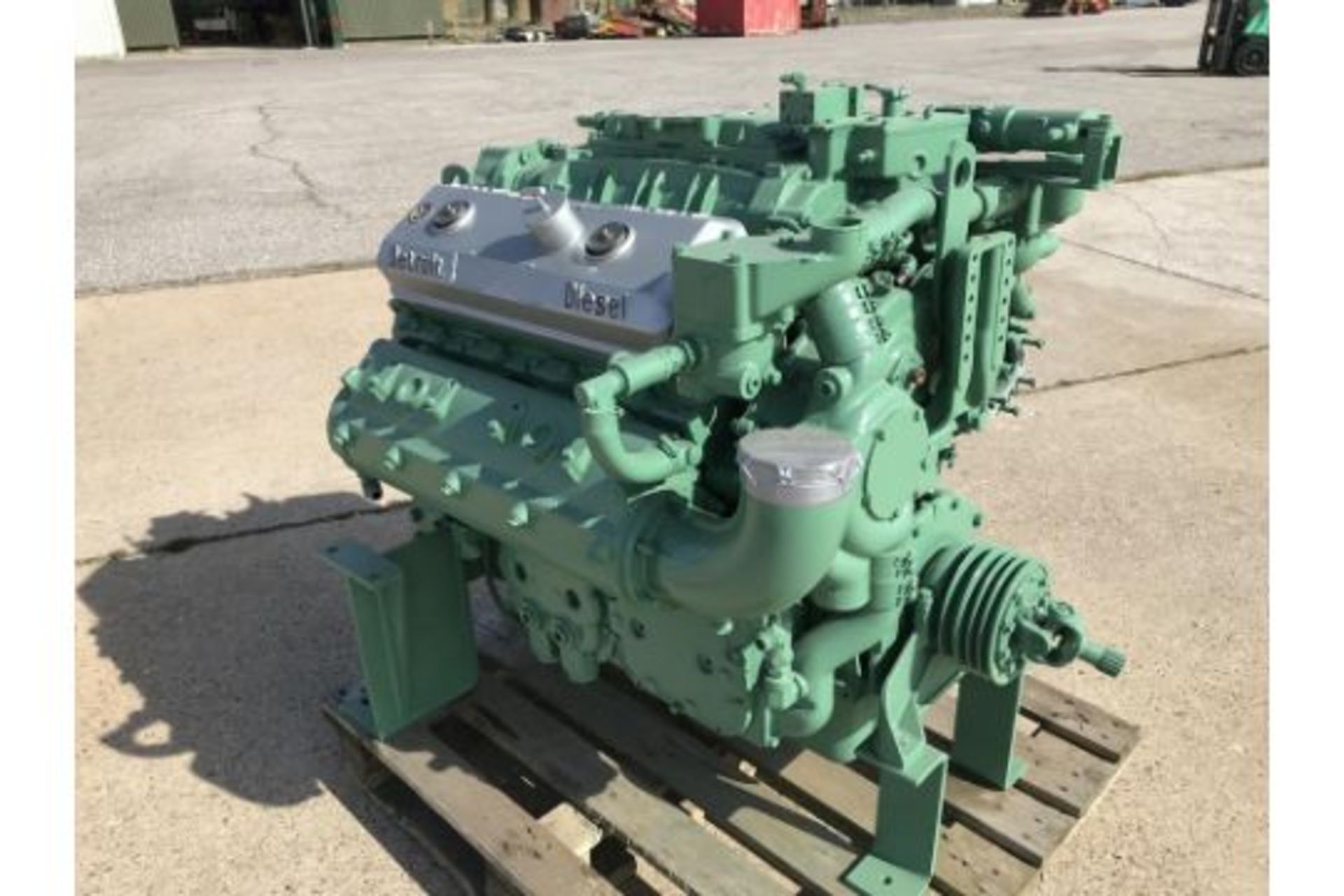 GM Detroit 8V71 Marine Diesel Engine Ex Standby - Image 3 of 4